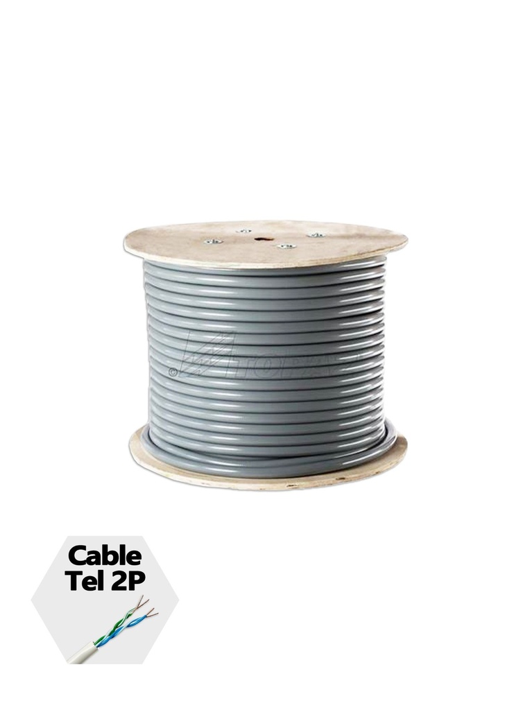 CABLE TEL 2P (500M)