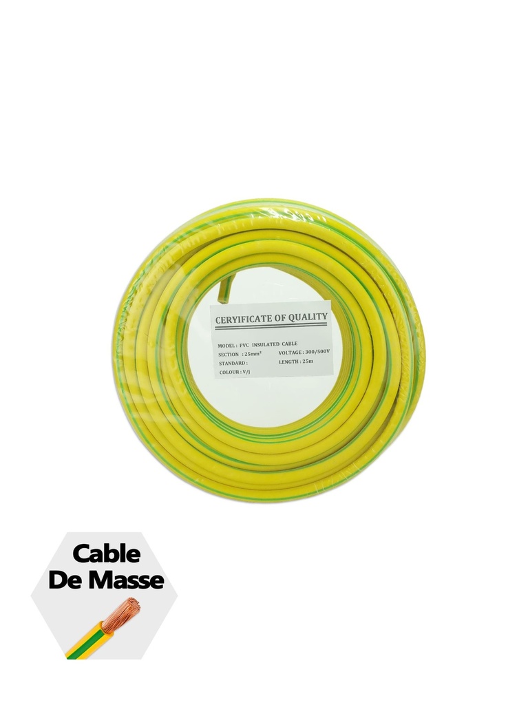 CABLE MASSE