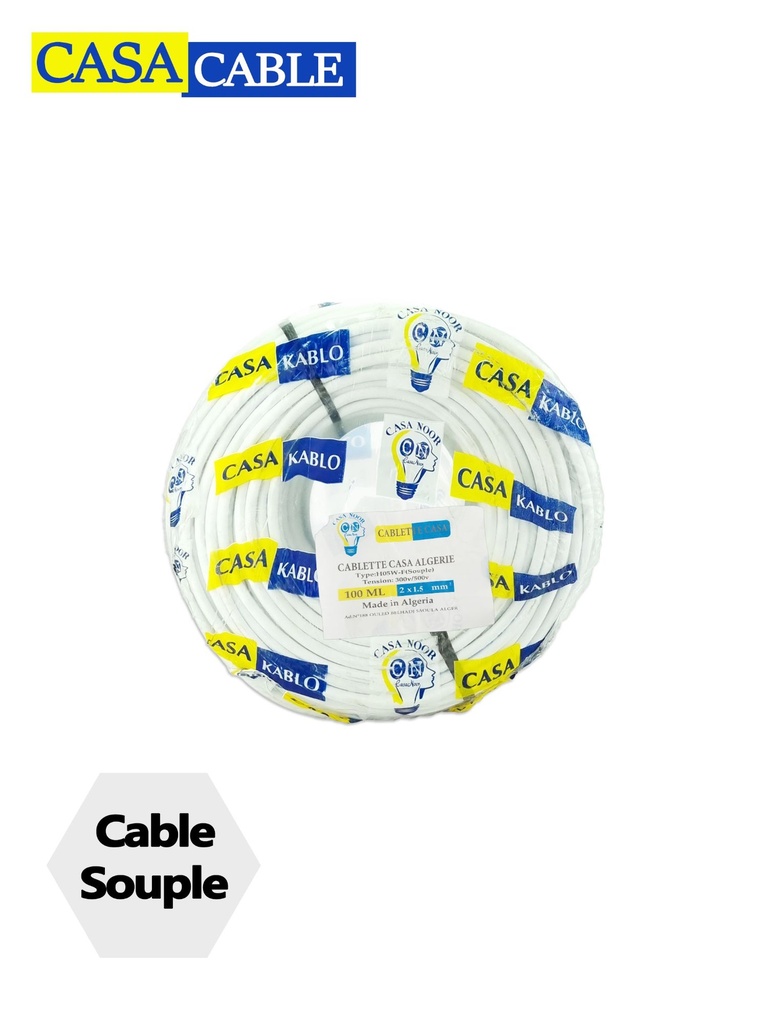 CABLE SOUPLE CASA