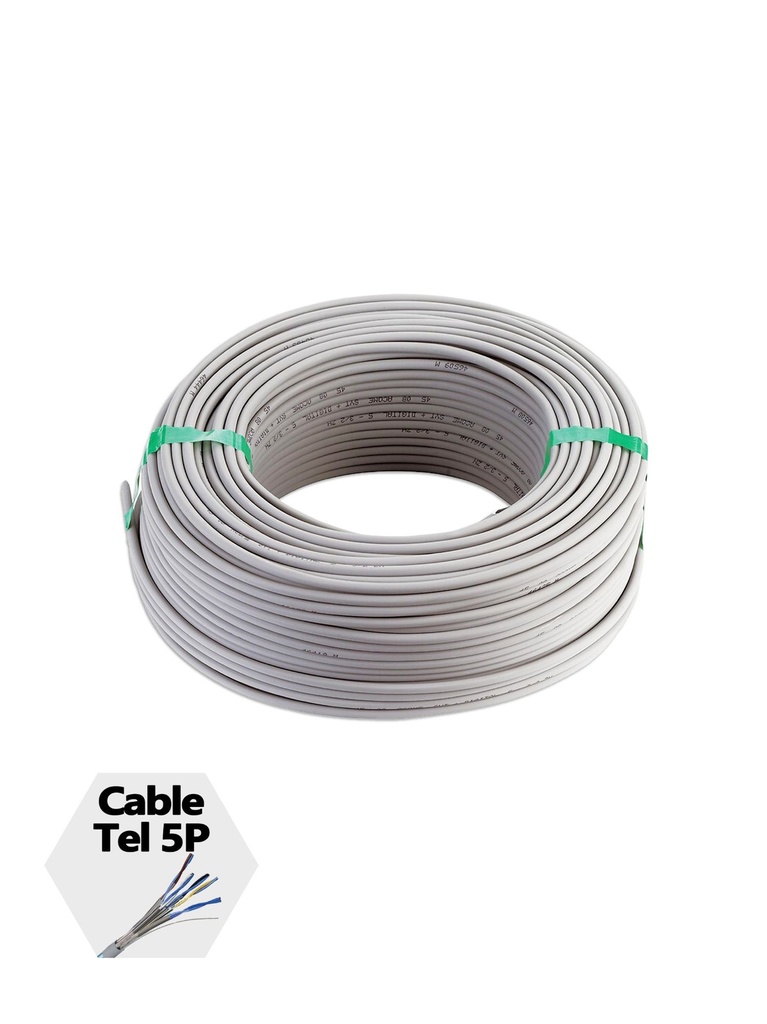 CABLE TEL 5P (M) TURK