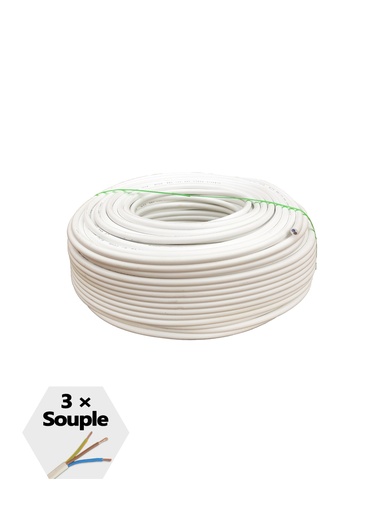 CABLE SOUPLE MUST 3X0.75