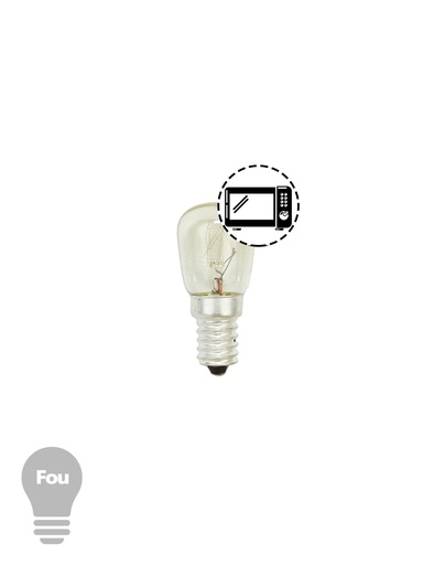 LAMPE FEU E14