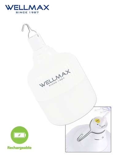 LAMPE RECH USB WELLMAX