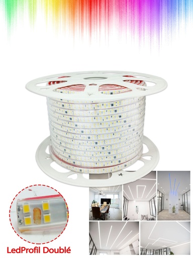 LED PROFIL DOUBLE RESINE